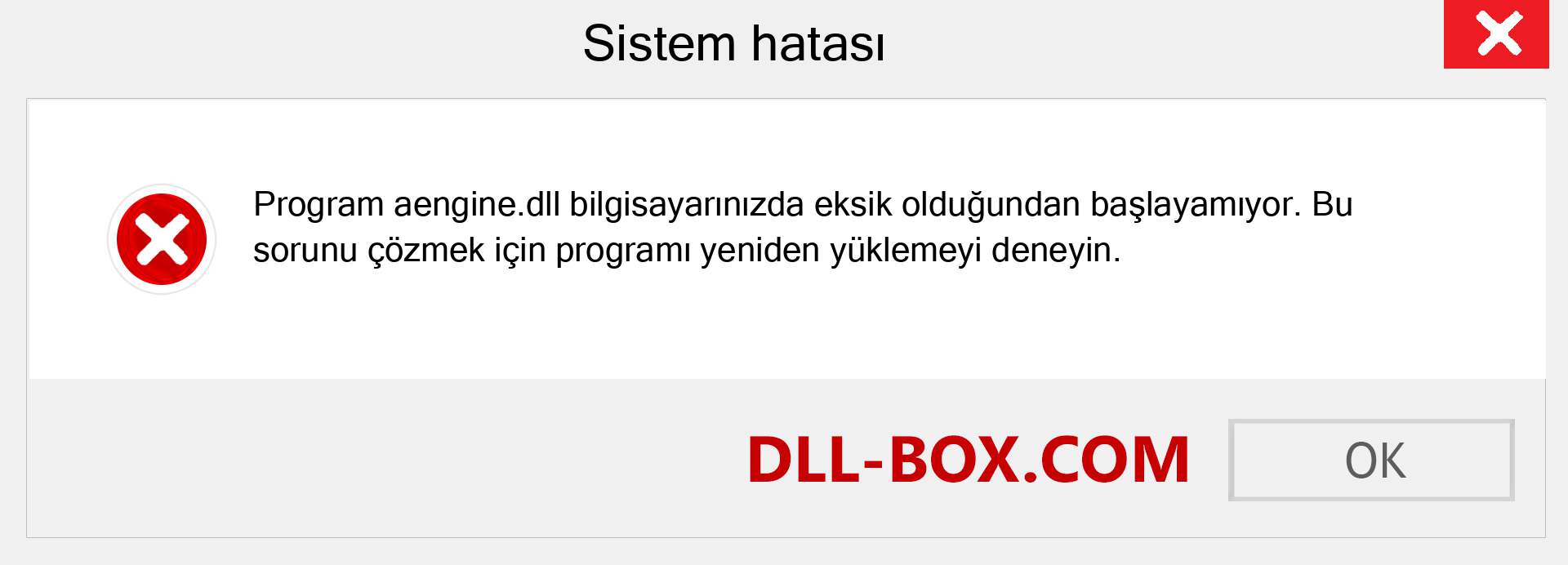 aengine.dll dosyası eksik mi? Windows 7, 8, 10 için İndirin - Windows'ta aengine dll Eksik Hatasını Düzeltin, fotoğraflar, resimler